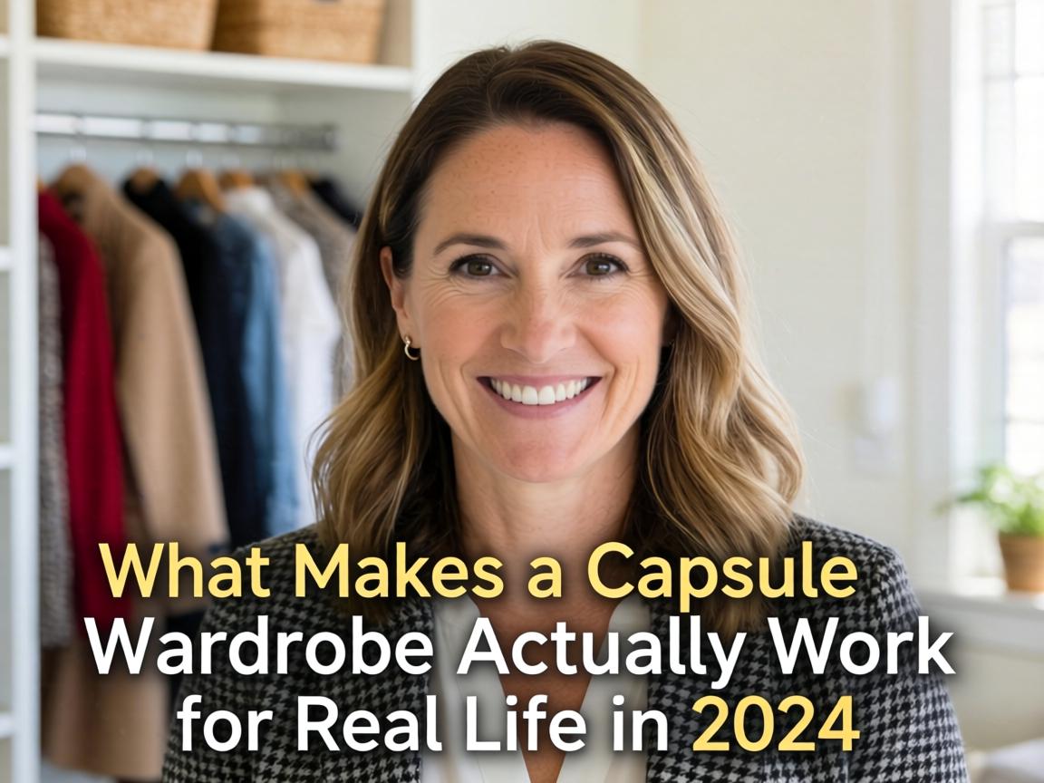 What Makes a Capsule Wardrobe Actually Work for Real Life in 2024
