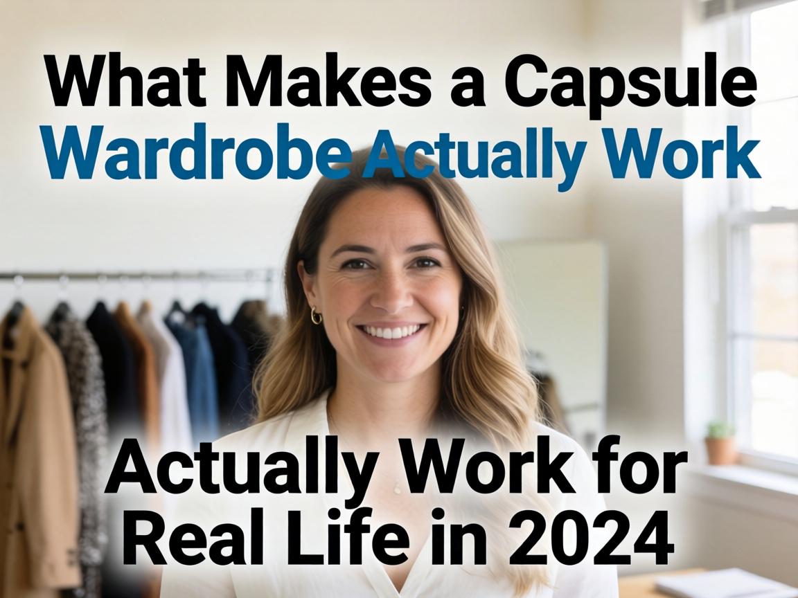 What Makes a Capsule Wardrobe Actually Work for Real Life in 2024