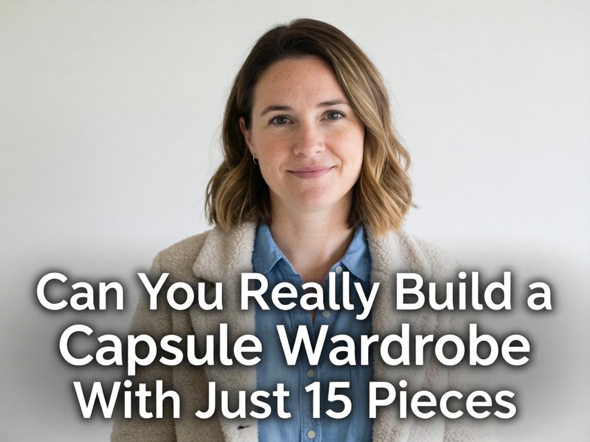 Can You Really Build a Capsule Wardrobe With Just 15 Pieces