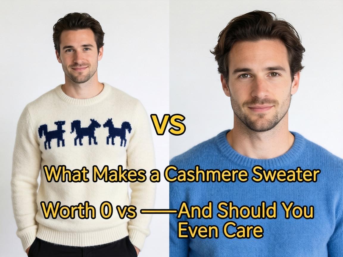 What Makes a Cashmere Sweater Worth $500 vs $50—And Should You Even Care