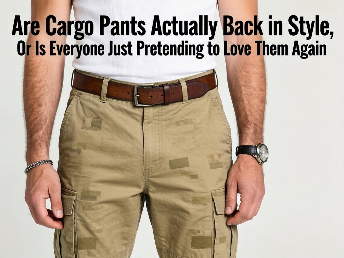 Are Cargo Pants Actually Back in Style, or Is Everyone Just Pretending to Love Them Again