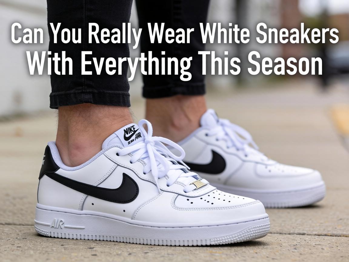 Can You Really Wear White Sneakers With Everything This Season
