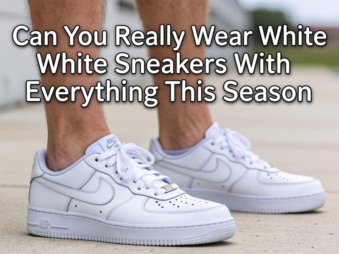 Can You Really Wear White Sneakers With Everything This Season