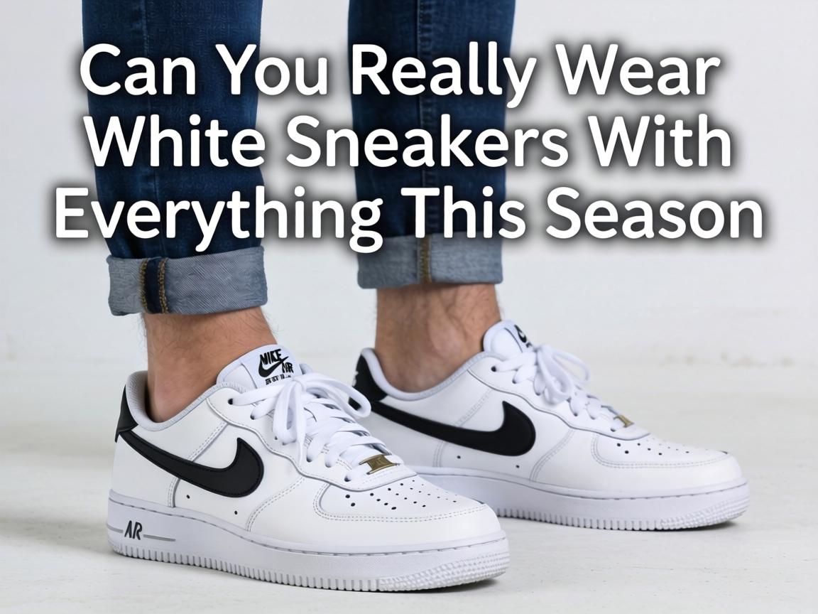 Can You Really Wear White Sneakers With Everything This Season
