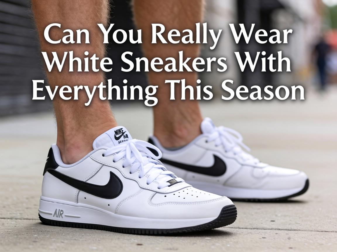 Can You Really Wear White Sneakers With Everything This Season