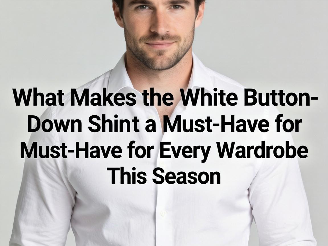 What Makes the White Button-Down Shirt a Must-Have for Every Wardrobe This Season