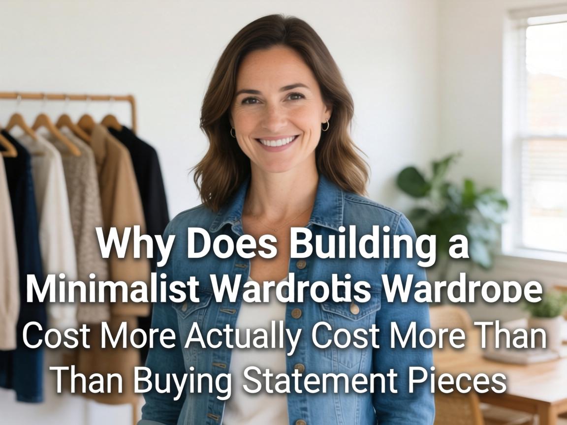 Why Does Building a Minimalist Wardrobe Actually Cost More Than Buying Statement Pieces