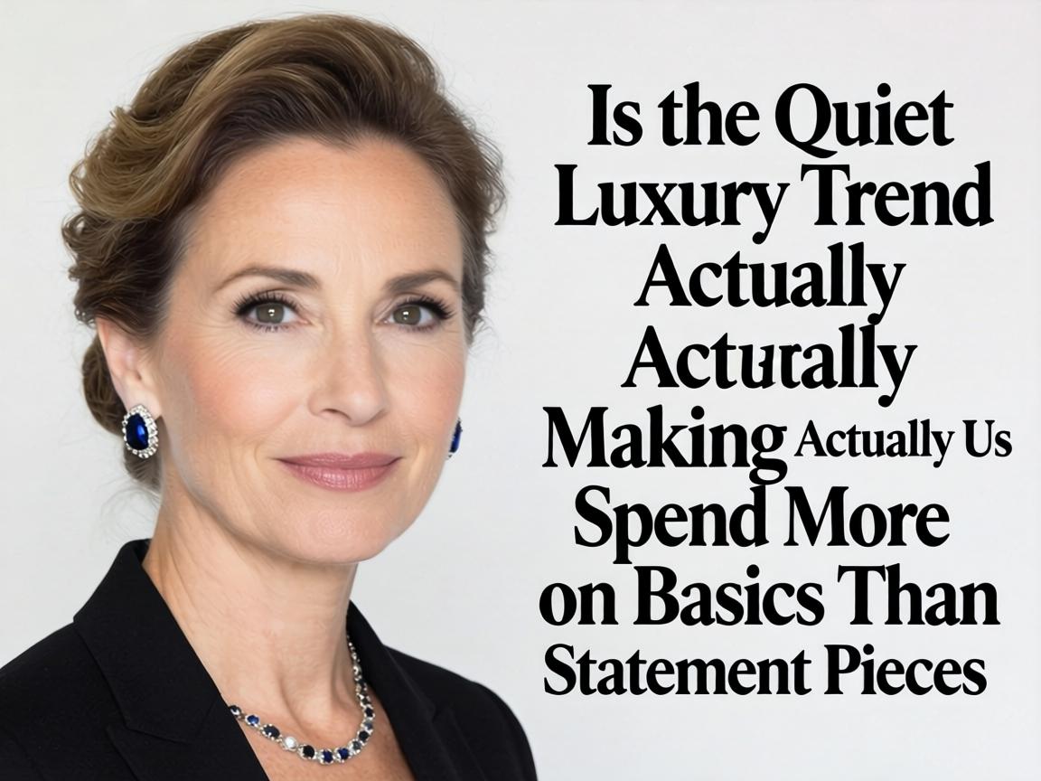 Is the Quiet Luxury Trend Actually Making Us Spend More on Basics Than Statement Pieces