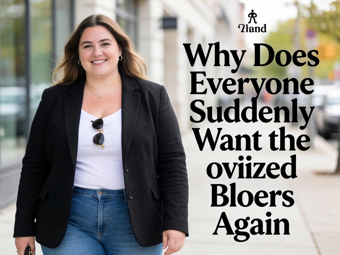 Why Does Everyone Suddenly Want Oversized Blazers Again