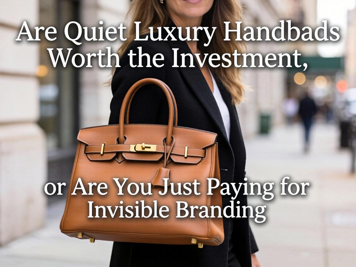 Are Quiet Luxury Handbags Worth the Investment, or Are You Just Paying for Invisible Branding
