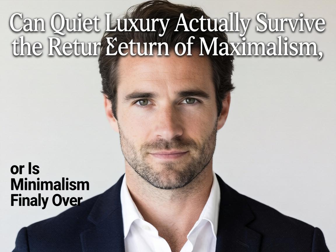 Can Quiet Luxury Actually Survive the Return of Maximalism, or Is Minimalism Finally Over