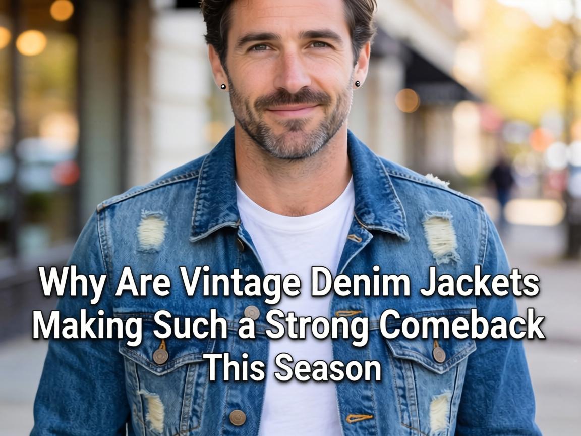 Why Are Vintage Denim Jackets Making Such a Strong Comeback This Season
