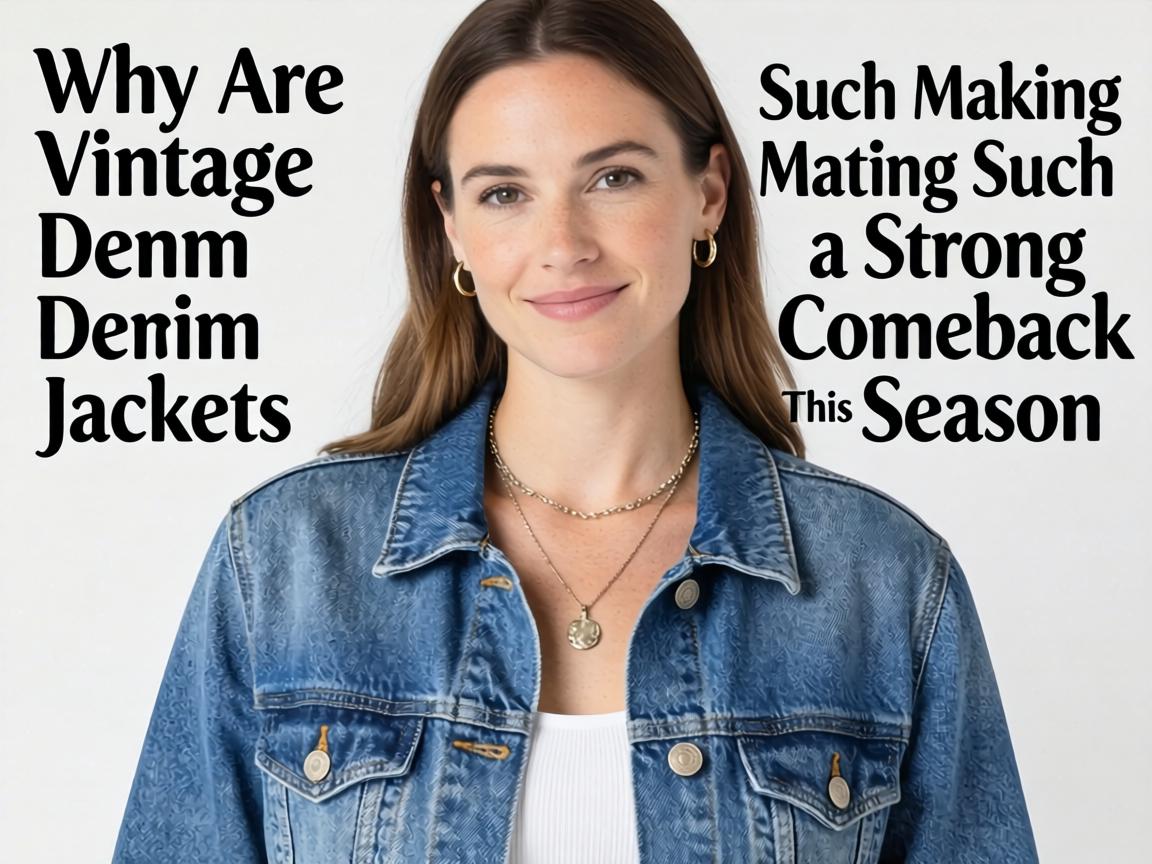 Why Are Vintage Denim Jackets Making Such a Strong Comeback This Season