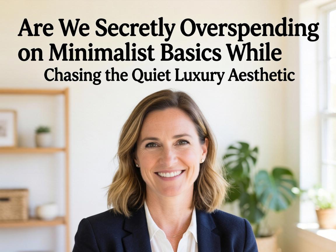 Are We Secretly Overspending on Minimalist Basics While Chasing the Quiet Luxury Aesthetic