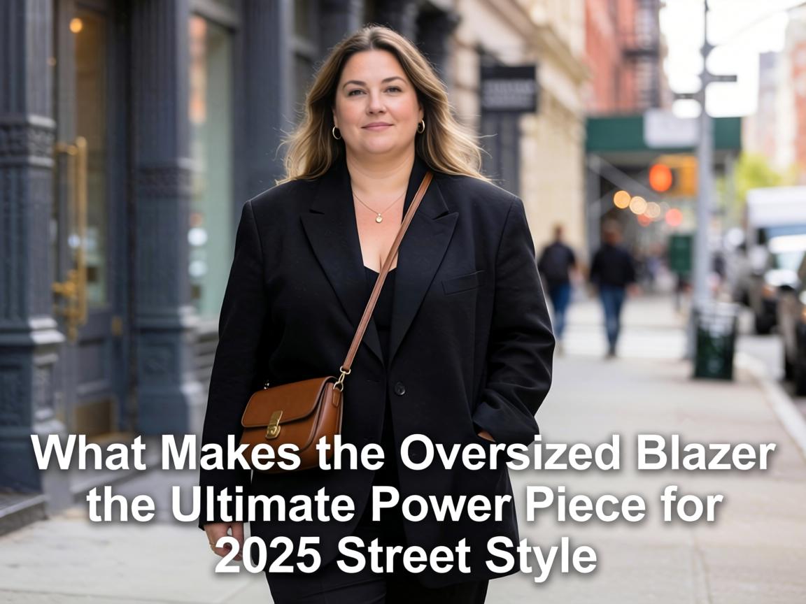 What Makes the Oversized Blazer the Ultimate Power Piece for 2025 Street Style