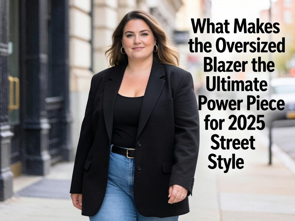 What Makes the Oversized Blazer the Ultimate Power Piece for 2025 Street Style