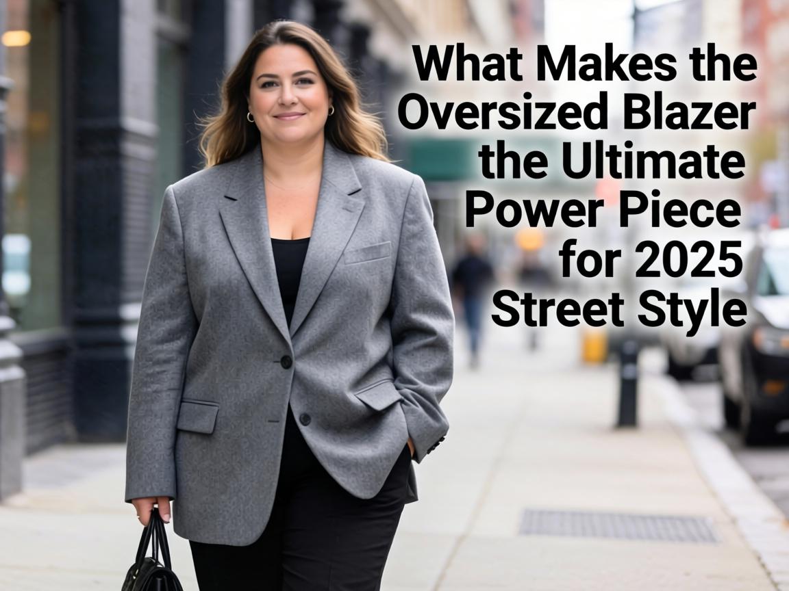 What Makes the Oversized Blazer the Ultimate Power Piece for 2025 Street Style