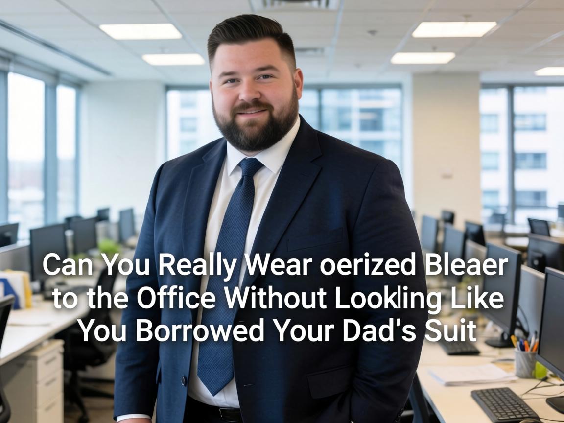 Can You Really Wear Oversized Blazers to the Office Without Looking Like You Borrowed Your Dad's Suit