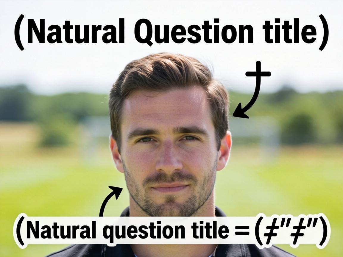 Natural question title wrapped in special symbols
