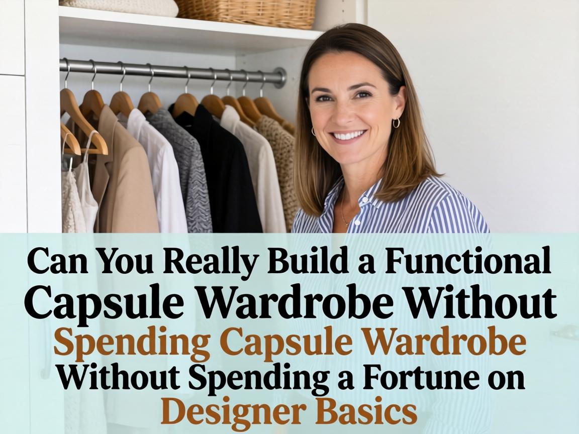 Can You Really Build a Functional Capsule Wardrobe Without Spending a Fortune on Designer Basics