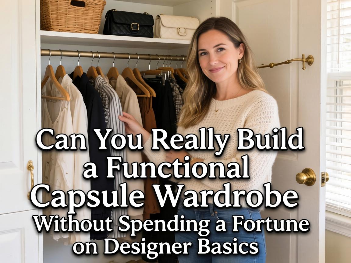 Can You Really Build a Functional Capsule Wardrobe Without Spending a Fortune on Designer Basics
