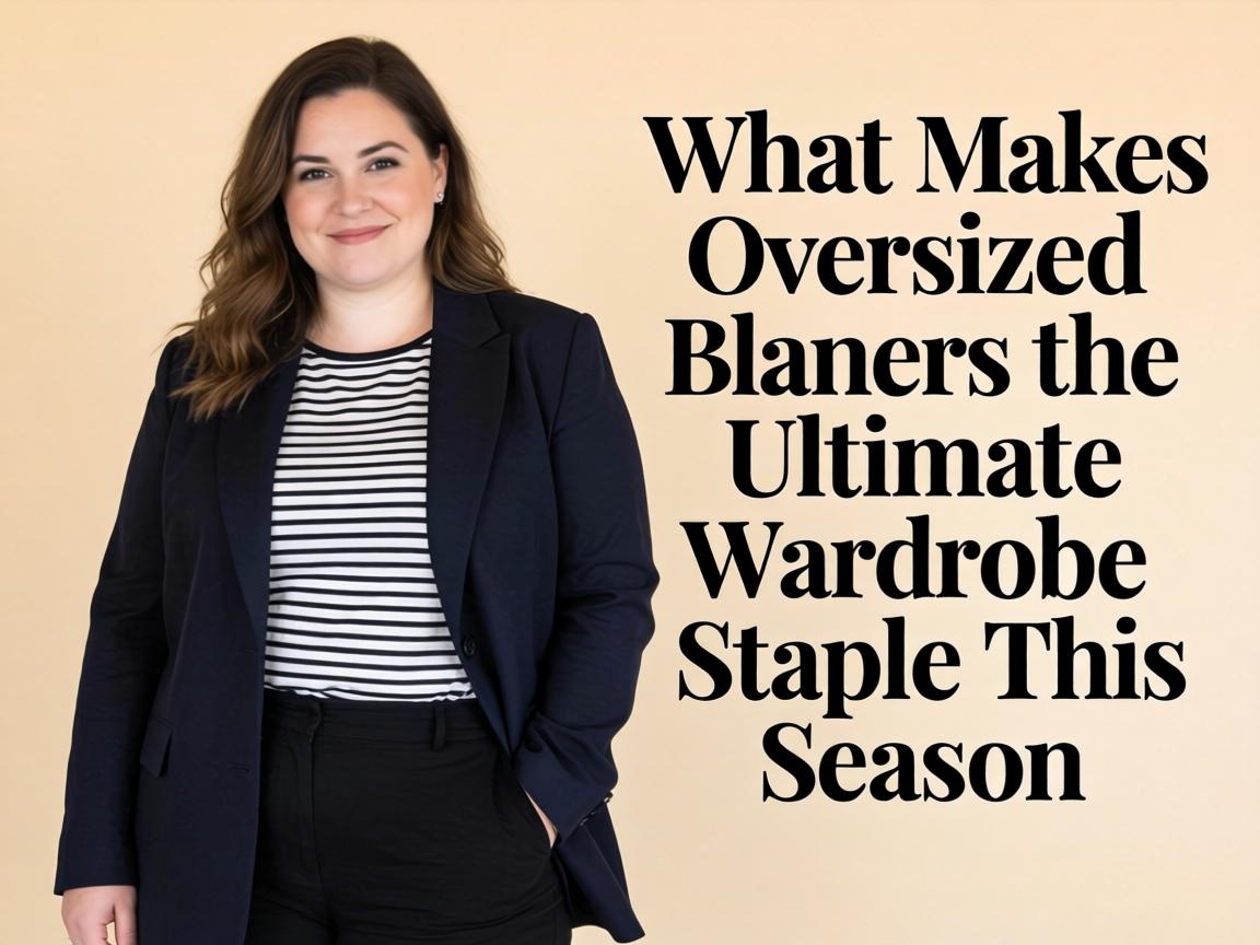 What Makes Oversized Blazers the Ultimate Wardrobe Staple This Season