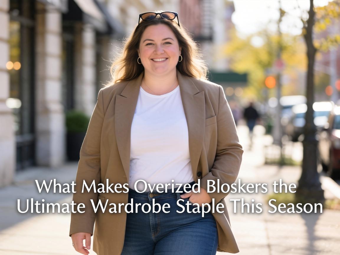 What Makes Oversized Blazers the Ultimate Wardrobe Staple This Season