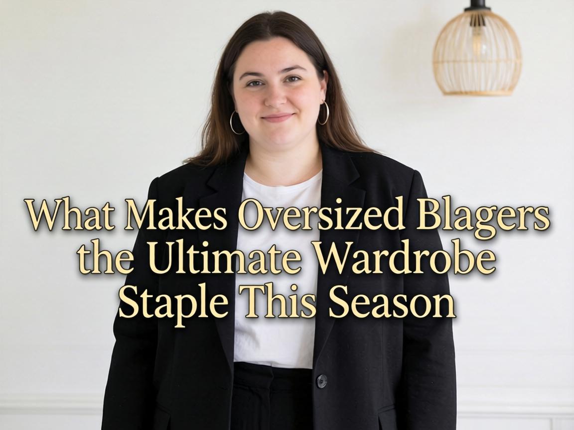 What Makes Oversized Blazers the Ultimate Wardrobe Staple This Season