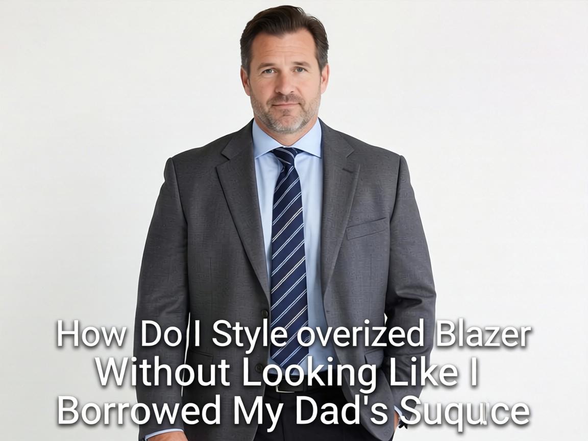 How Do I Style Oversized Blazers Without Looking Like I Borrowed My Dad's Suit