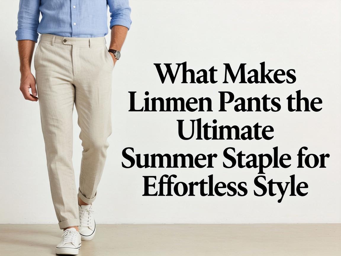 What Makes Linen Pants the Ultimate Summer Staple for Effortless Style