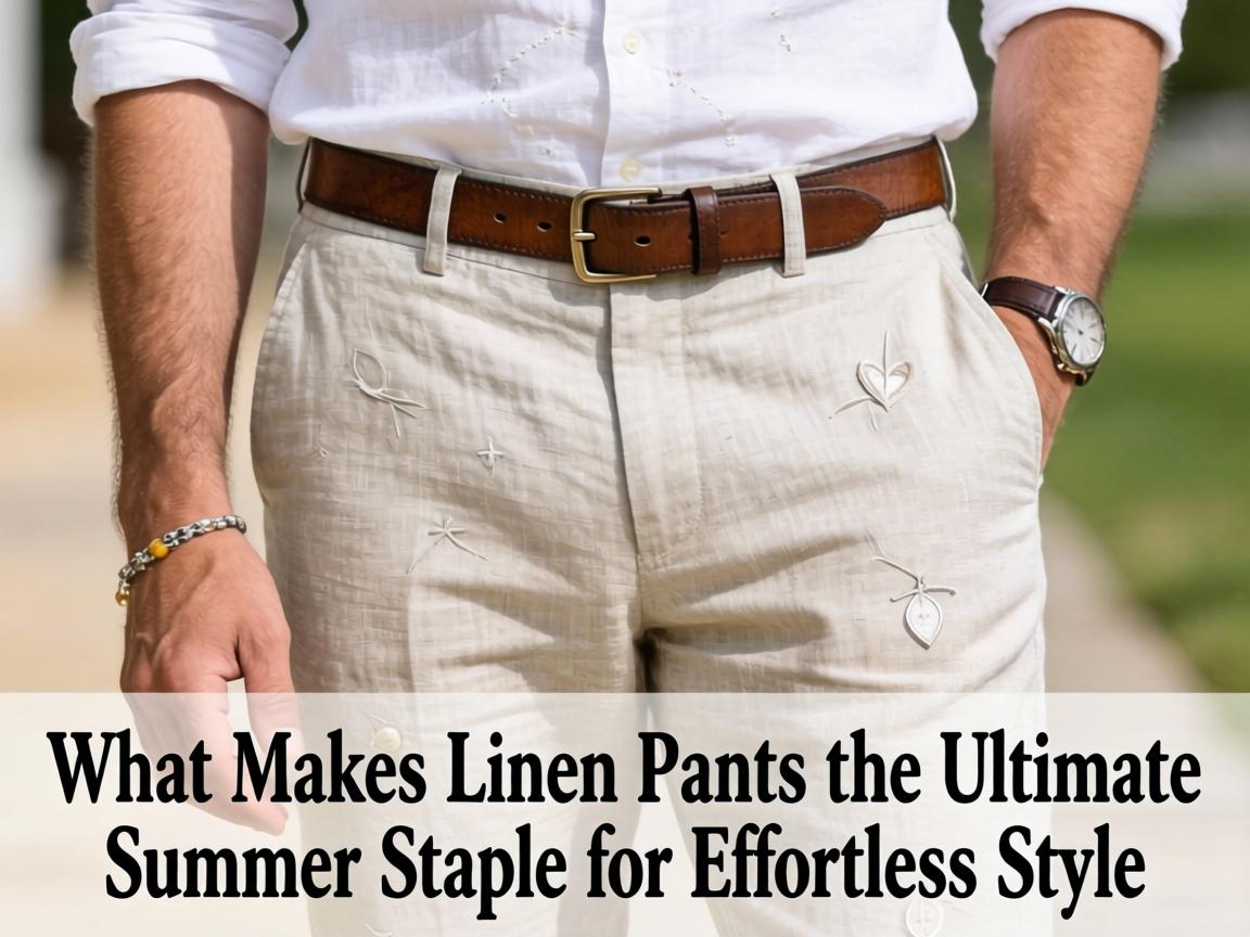 What Makes Linen Pants the Ultimate Summer Staple for Effortless Style