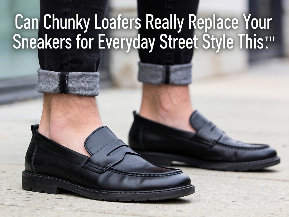 Can Chunky Loafers Really Replace Your Sneakers for Everyday Street Style This Year