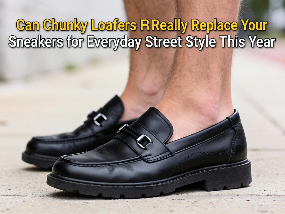 Can Chunky Loafers Really Replace Your Sneakers for Everyday Street Style This Year
