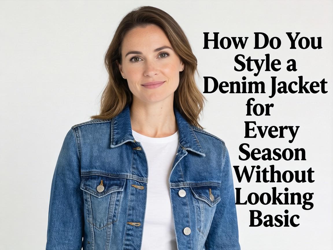 How Do You Style a Denim Jacket for Every Season Without Looking Basic
