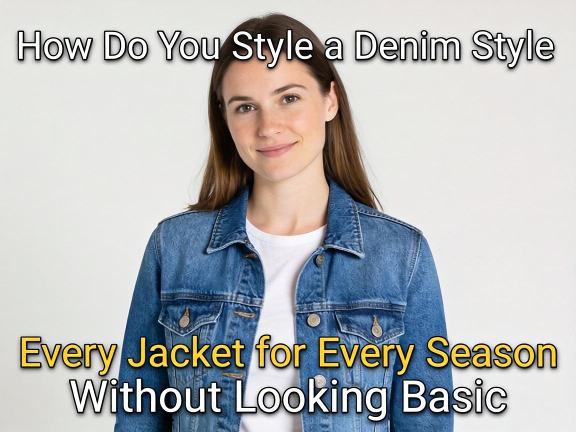How Do You Style a Denim Jacket for Every Season Without Looking Basic