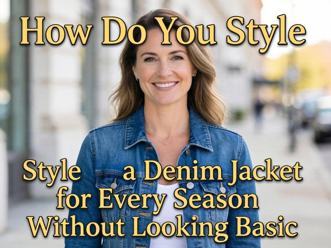 How Do You Style a Denim Jacket for Every Season Without Looking Basic