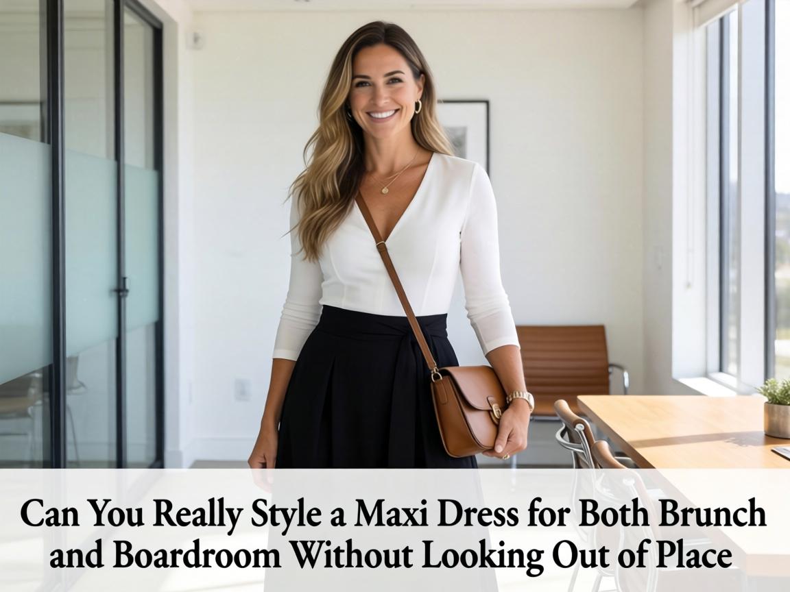 Can You Really Style a Maxi Dress for Both Brunch and Boardroom Without Looking Out of Place
