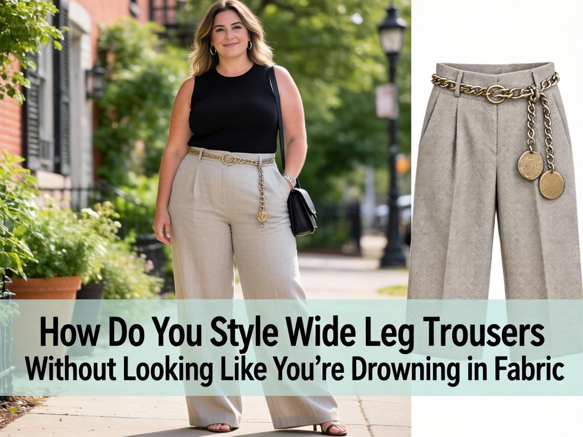 How Do You Style Wide-Leg Trousers Without Looking Like You’re Drowning in Fabric
