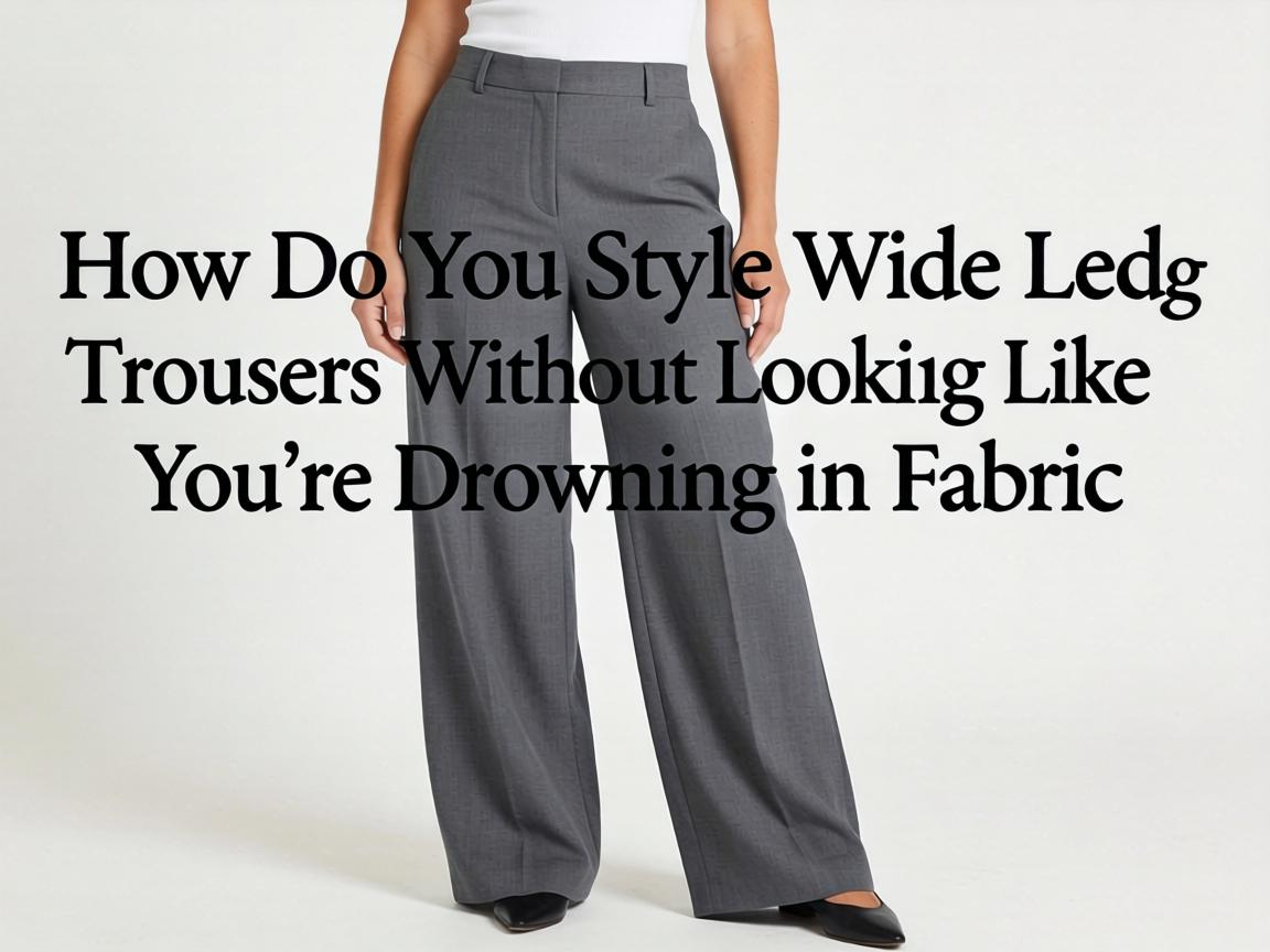 How Do You Style Wide-Leg Trousers Without Looking Like You’re Drowning in Fabric