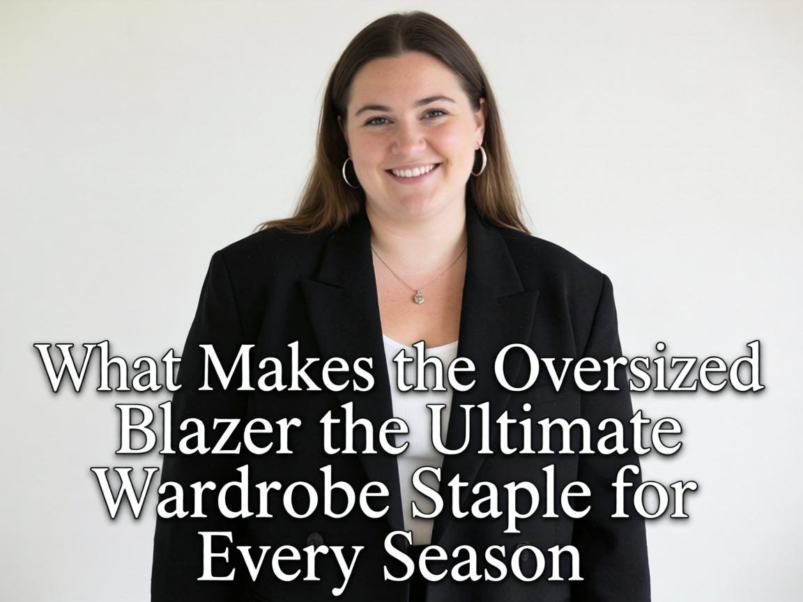 What Makes the Oversized Blazer the Ultimate Wardrobe Staple for Every Season