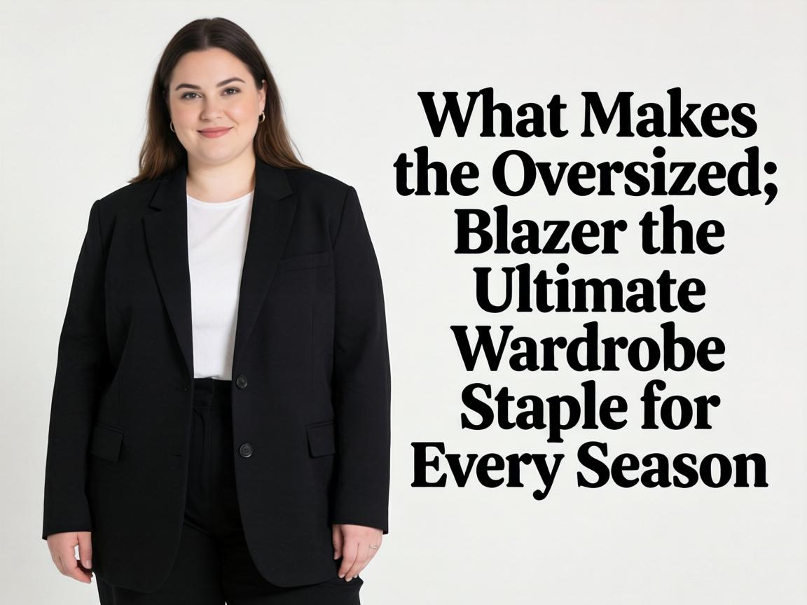 What Makes the Oversized Blazer the Ultimate Wardrobe Staple for Every Season