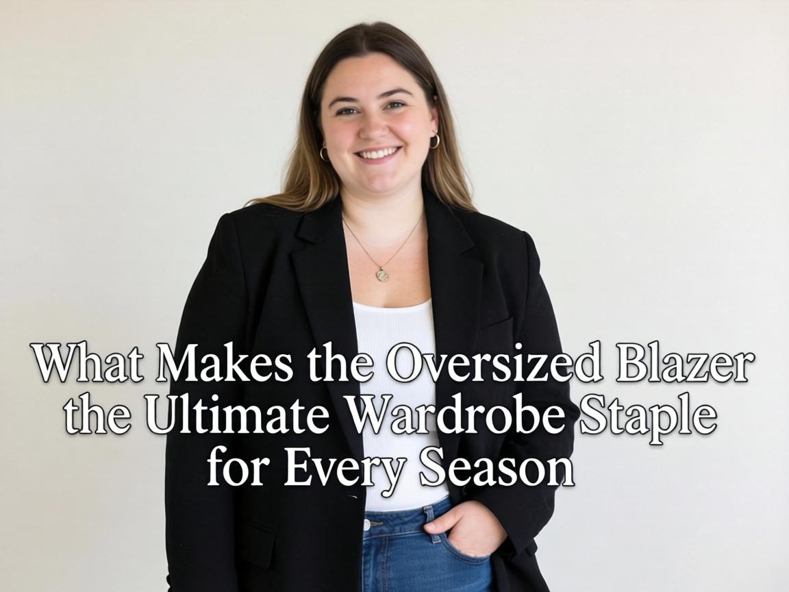What Makes the Oversized Blazer the Ultimate Wardrobe Staple for Every Season