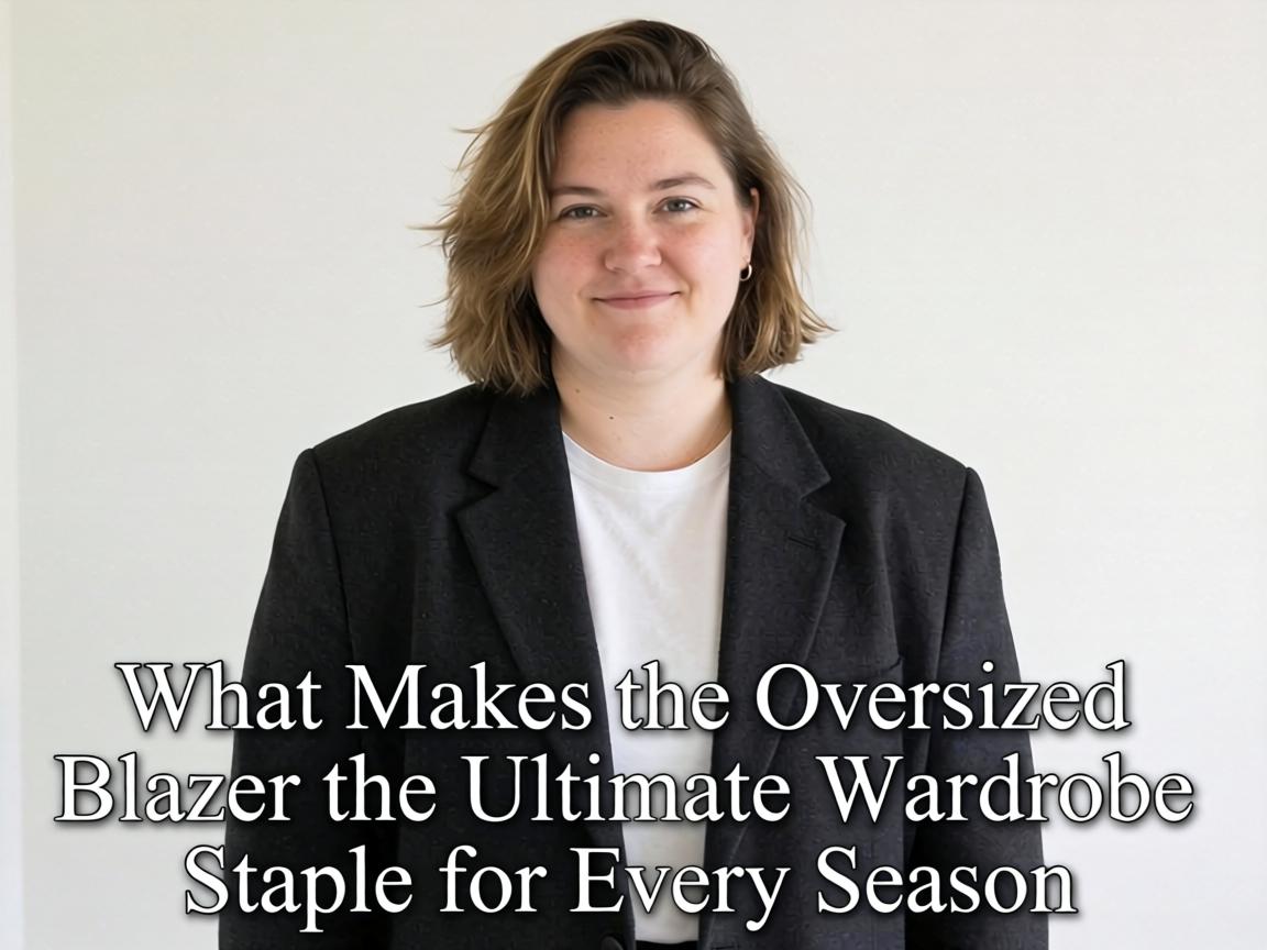 What Makes the Oversized Blazer the Ultimate Wardrobe Staple for Every Season