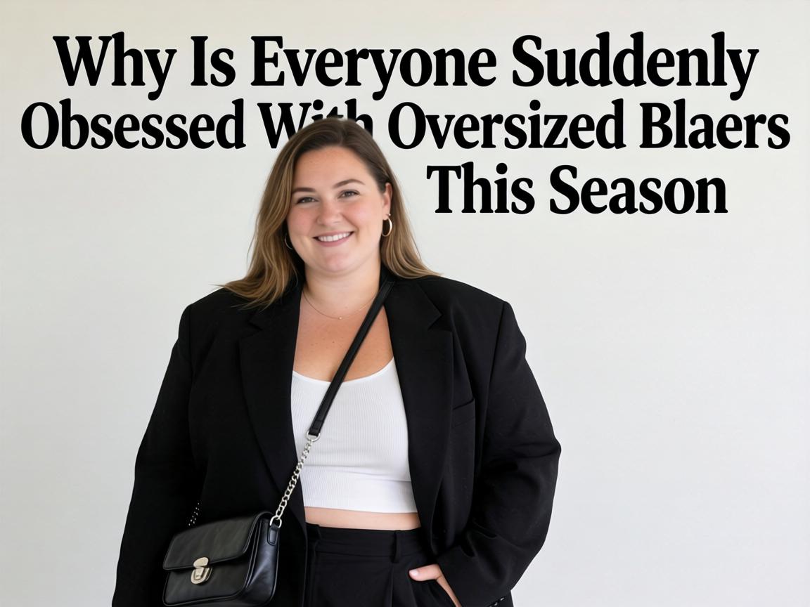 Why Is Everyone Suddenly Obsessed With Oversized Blazers This Season