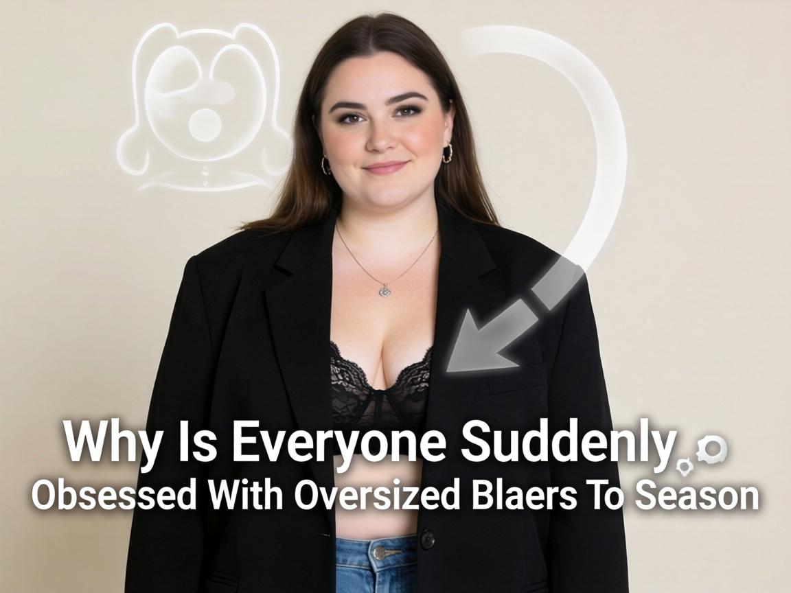 Why Is Everyone Suddenly Obsessed With Oversized Blazers This Season