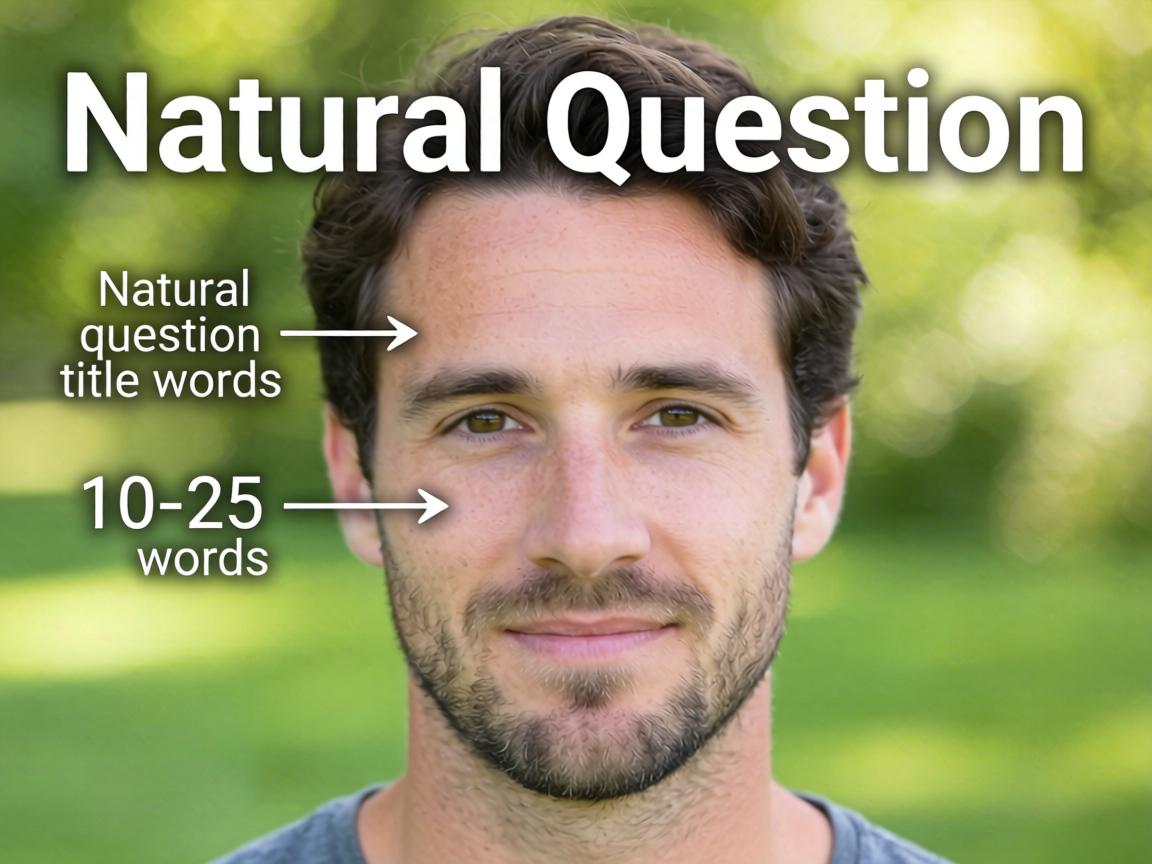 Natural question title between 10–25 words