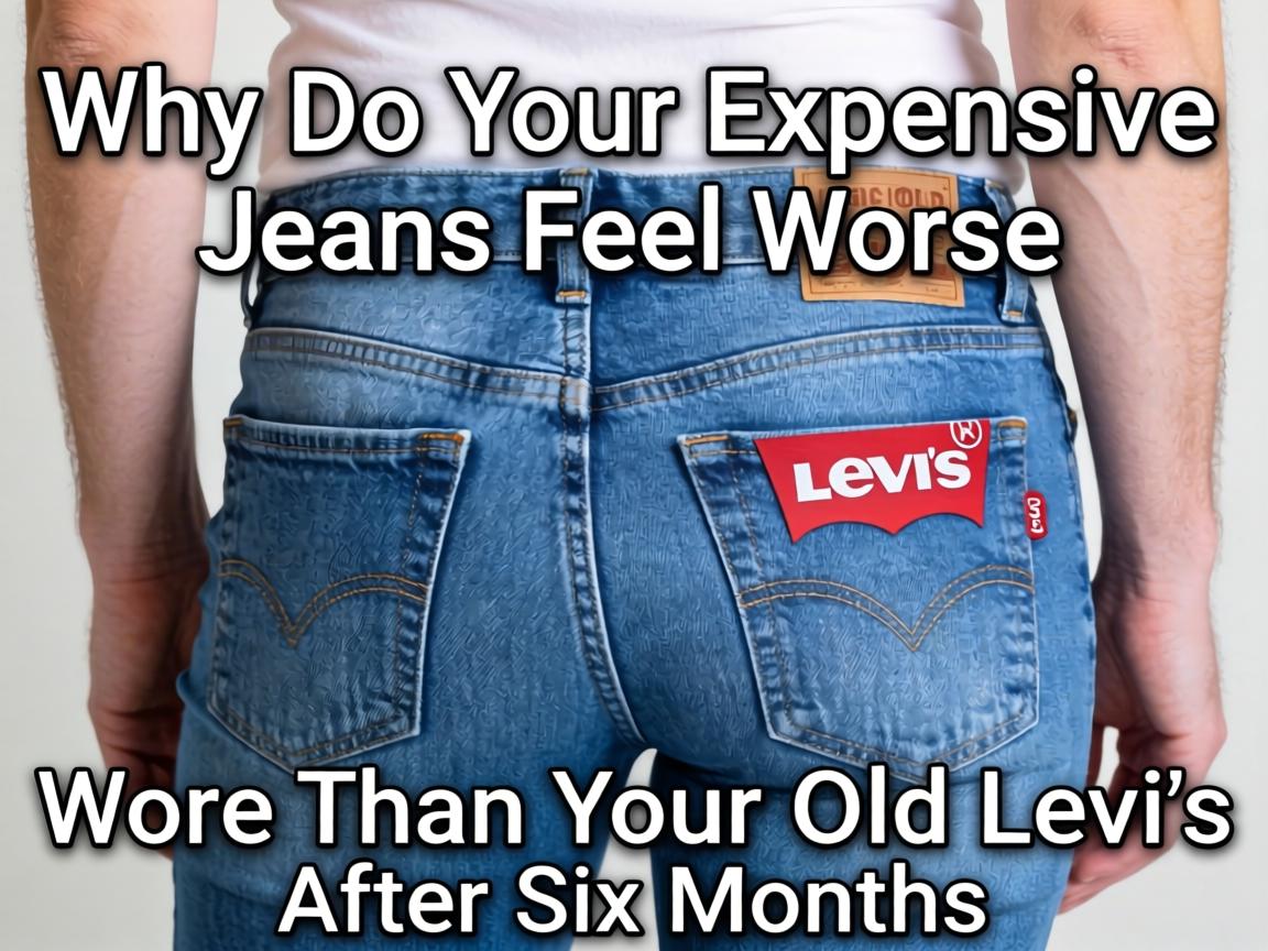 Why Do Your Expensive Jeans Feel Worse Than Your Old Levi's After Six Months