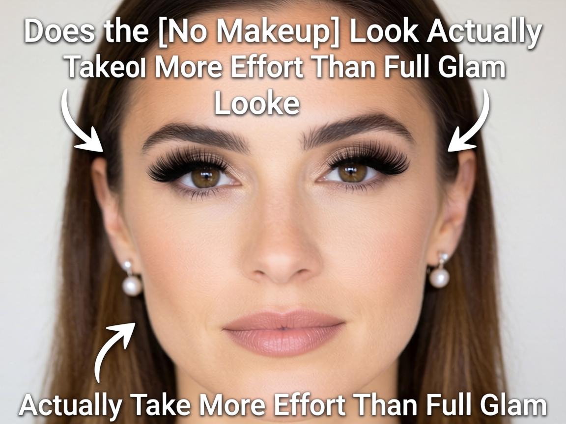 Does the _No Makeup_ Makeup Look Actually Take More Effort Than Full Glam