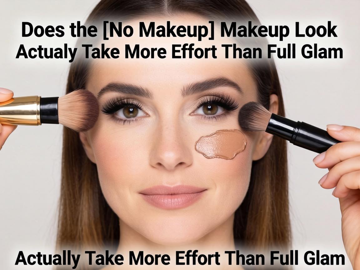 Does the _No Makeup_ Makeup Look Actually Take More Effort Than Full Glam