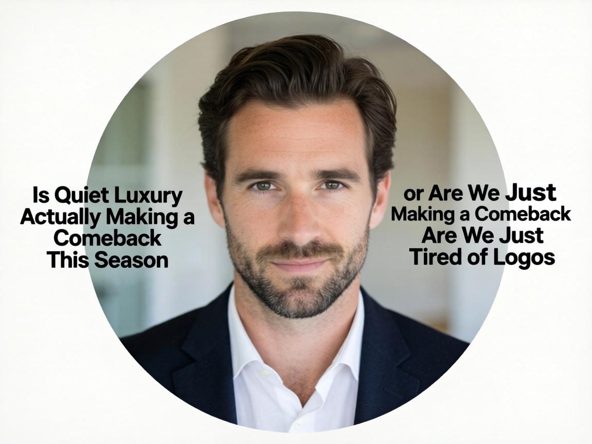Is Quiet Luxury Actually Making a Comeback This Season, or Are We Just Tired of Logos